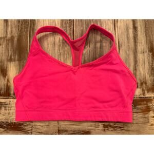 The Player By Victoria’s Secret Racerback Sports Bra Pink Size Large
